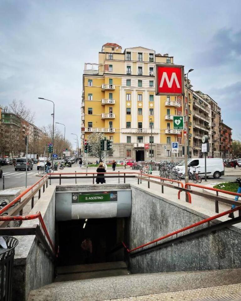 Ferienwohnung Bilocale Santagostino Mailand Exterior foto